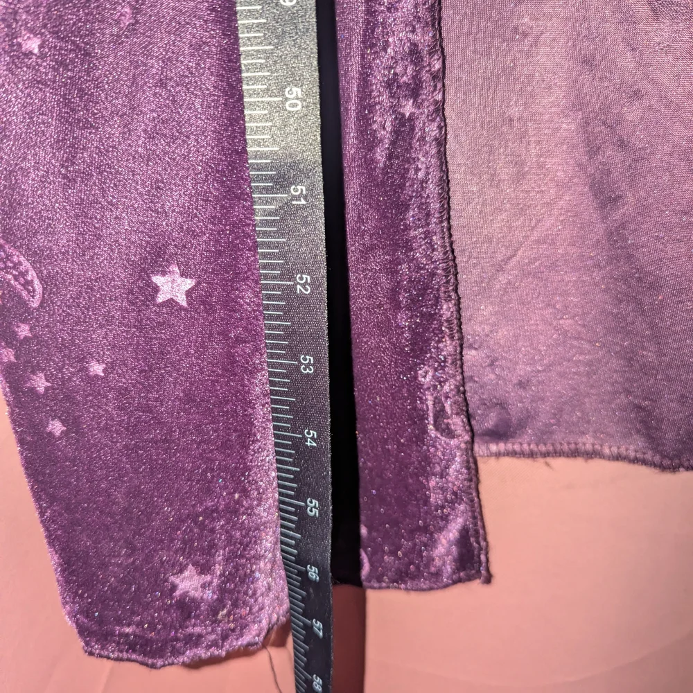 SPIRIT Plus Purple Velvet Cape with Moon & Stars - Picture 4 of 7